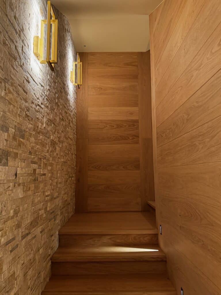 Lumière de ponctuation, Le balisage , Les couloirs, chambre, escalier